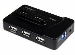StarTech USB HUB 1x USB-A pro nabíjení + 6x USB-A 3.0 (ST7320USBC)