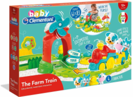 Clementoni Baby velká vláčkodráha farma