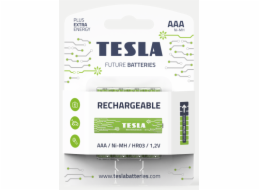 Tesla AAA RECHARGEABLE+ nabíjecí Ni-MH 800 mAh, 4 ks, NewDesign