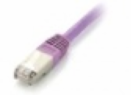 Equip Patchcord Cat6, S/FTP, 1m, fioletowy (605555)