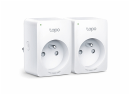 Chytrá zásuvka TP-Link Tapo P100(2-pack)(EU) regulace 230V přes IP, Cloud, WiFi