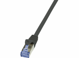 LOGILINK CQ3093S LOGILINK - Patch kabel Cat.6A 10G S/FTP PIMF PrimeLine 10m černý