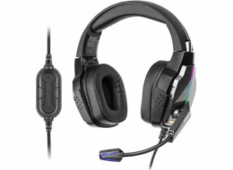 Sluchátka stopovací sluchátka Sluchátka Gamzone Hydra Pro 7.1 USB RGB (TRASLU46955)