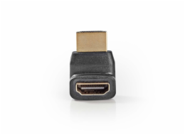 NEDIS adaptér HDMI/ konektor HDMI – zásuvka HDMI/ úhlový 270°/ černý/ box