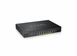 ZYXEL XS1930-12HP-ZZ0101F Zyxel XS1930-12HP 8-port Multi-Gigabit Smart Managed PoE Switch with 2 10GbE and 2 SFP+ Uplink, PoE 375W