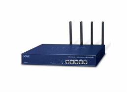Planet VR-300W6A Enterprise router/firewall VPN/VLAN/QoS/HA/AP kontroler, 2xWAN(SD-WAN), 3xLAN, WiFi 802.11ax