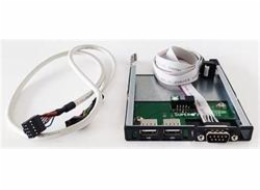 SUPERMICRO Black USB/COM port tray in slim DVD bay,RoHS/REACH,PBF