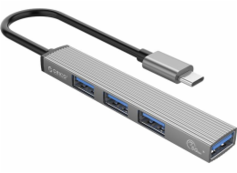 ORICO HUB USB-C 4XUSB-A 3.1 GEN1 5GBPS ALU