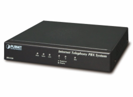 Planet IPX-330, IP PBX, 2x FXO, 30/15 uživatelů, IVR, záznamník/hlas.pošta, DID, BLF, FAX, Skype-SIP, VPN, CZ