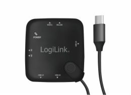 LOGILINK UA0344 LOGILINK - USB Typ-C™ OTG (On-The-Go) Multifunction hub and card reader