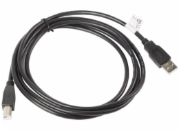 Lanberg USB 2.0 AM-BM 1,8M USB kabel (CA-USBA-10CC-0018-BK)