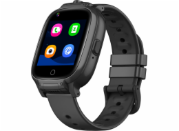 Černé chytré hodinky Garett Kids Twin 4G