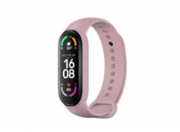 RhinoTech řemínek pro Xiaomi Mi Band 6 světle růžová