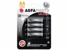 AgfaPhoto Ultra alkalická baterie 1.5V, LR06/AA, 4ks 