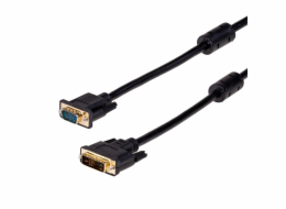 Akyga kabel DVI audio-video 1.8m/PVC/24+5/VGA