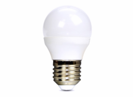 Solight LED žárovka, miniglobe, 6W, E27, 3000K, 510lm - WZ412-1