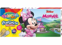 Patio Plasticine 12 barev Colorino Kids Minnie