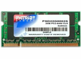 PATRIOT 2GB DDR2 PC2-6400 800MHz CL5 Signature Line Single Module blue Heatsink