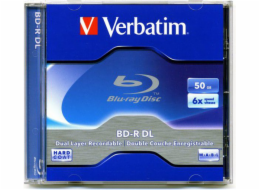 Verbatim BD-R DL 50 GB 6x 5 ks (43747)