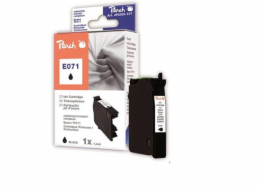 PEACH kompatibilní cartridge Epson T0711, black, 8,4 ml