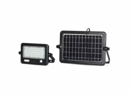 Solar LED projector V-TAC 10W USB Black IP65 VT-788-10 4000K 1100lm