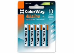 Colorway AA 4ks CW-BALR06-4BL Colorway alkalická baterie AA/ 1.5V/ 4ks v balení/ Blister