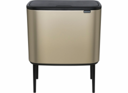 Brabantia odpad.koš Bo Touch Bin v barve sampanského 11 + 23 L