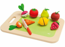 SEVI 006-82320 CUTTING BOARD WITH VEGETABLES AND FRUIT - 9 ELEMENTS