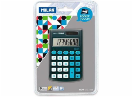 Kalkulator Milan Kalkulator kieszonkowy Pocket Touch 150908KBL czarno-niebieski