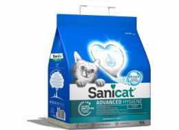Żwirek dla kota Sanicat Advanced Hygiene, żwirek, dla kotów, 10l, bezzapachowy