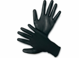 Fridrich & Fridrich Ekologické rukavice Resistance-B (HS-04-003), montáž, polyester + polyuretan, velikost 9, černé