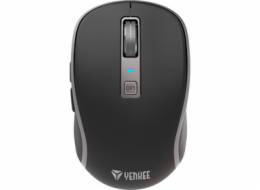 Myš Yenkee NOBLE YMS 2085BK Dual mode WL, optická, bezdrátová, dobíjecí, 2400 DPI, černá