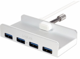 USB HUB LogiLink USB 3.0, 4 porty, iMac Design