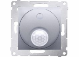 Kontakt-Simon Switch s pohybovým senzorem Simon 54 stříbrná matná (DCR10T.01/43)
