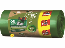 Pytel na odpadky 60 l/18 ks Easy pack Green life FINO