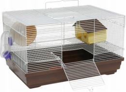 Panama Pet Panama Pet Cage pro hlodavce 47x30x27 cm bílá/hnědá