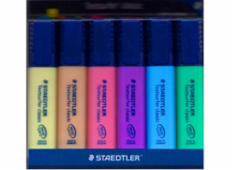 STAEDTLER Zvýrazňovač "Textsurfer classic 364", sada, 6 barev, 1-5 mm