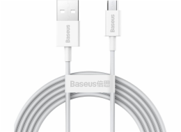 Kabel USB Baseus kabel USB pro Micro Baseus Superior Series, 2A, 2M (bílá)