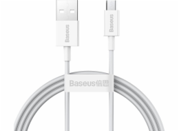 Kabel USB Baseus kabel USB pro Micro Baseus Superior Series, 2A, 1M (bílá)