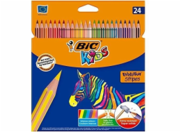BIC Eco Evolution Stripes 18+6 barev (950525)