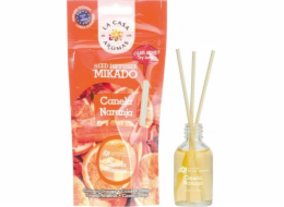 La casa de los aromas aromatic olej s tyčinkami skořice oranžová 30 ml