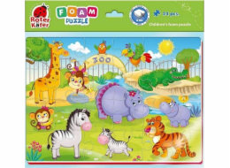 Roter Kafer Soft Puzzle A4 Zoo zvířata RK6020-06