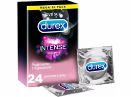 Durex kondom intenzivní 24 ks s pruhovanými kartami