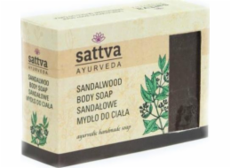 Sattva sattva_ayurveda santalová karoserie mýdlo sandální mýdlo 125g