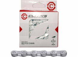 Clarks Bicycle Chain YBN CL8 RB Shimano Campagnolo SRAM (8 rychlostních stupňů, 1/2x3/32, 116 -arms, 7,1 mm, řetězový klip) Anti -korozivní