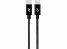 TB Touch AKTBXKUAMFICS1B USB-C - Lightning oplétaný, 1m TB kabel USB-C - Lightning oplétaný 1m, černý