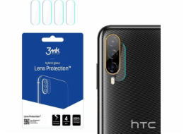 Hybridní sklo pro 3MK Ochrana objektivu HTC Desire 22 Pro [4 Pack]