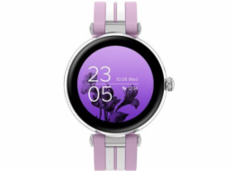CANYON smart hodinky Semifreddo SW-61 PINK, 1,19" AMOLED displej, 25 multi-sport, IP68, Android/iOS