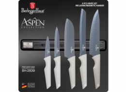 BERLINGERHAUS Sada nožů s magnetickým držákem 6 ks Aspen Collection BH-2839