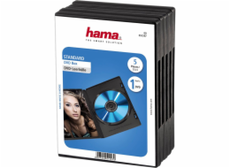 Hama DVD-prazdne obaly 5 kusu cerna 51297